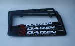Daizen Sport Tuning License Plate Frame