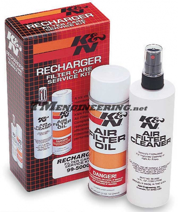 K&N Air Filter Recharge Kit - Click Image to Close